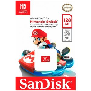 SanDisk 128GB Micro SDXC UHS-I U3 Nintendo Switch - SDSQXAO-128G-GNCZN