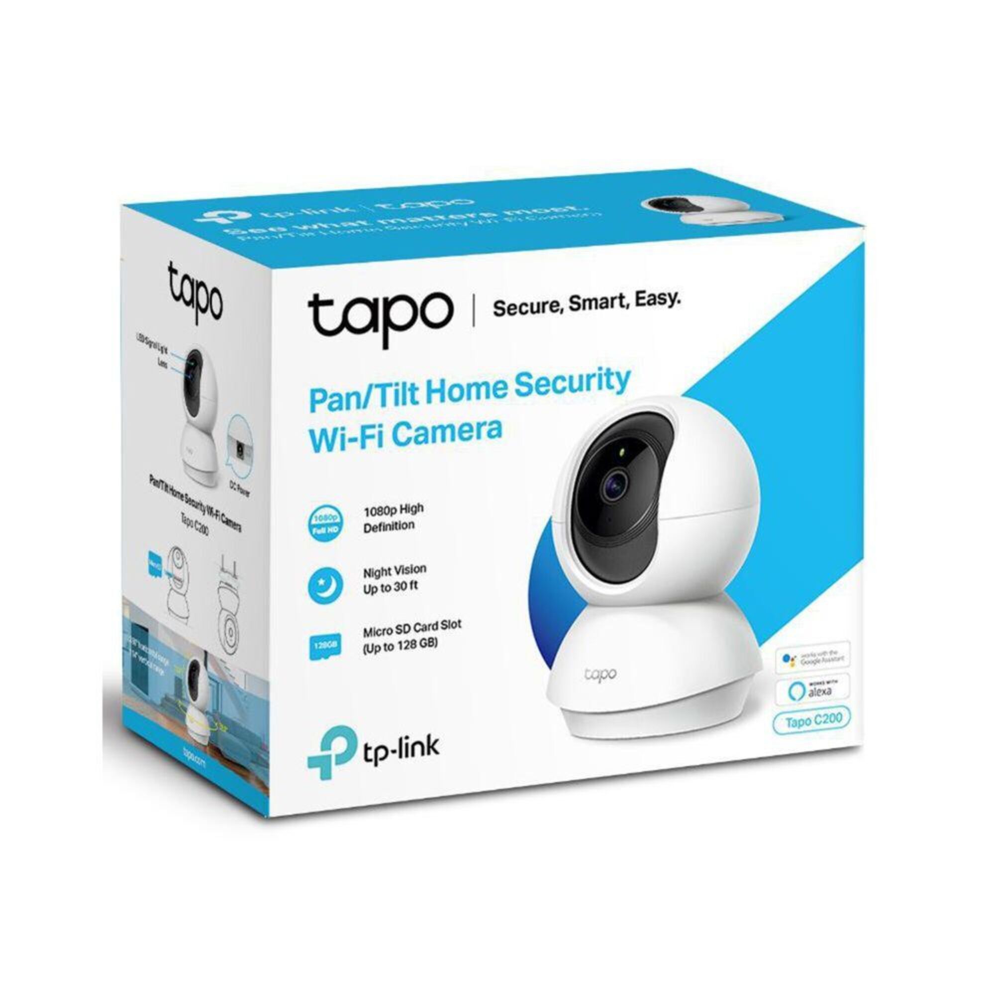 TP-Link Tapo C200 Câmara IP 360º WiFi