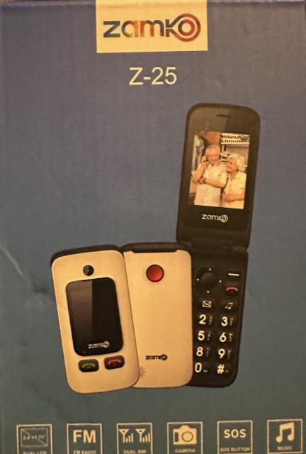 ZAMKO Z-25 WHITE