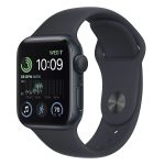 Apple Watch SE (2ª Geração) GPS 40mm Alumínio Meia-Noite c/ Bracelete Desportiva Meia-Noite