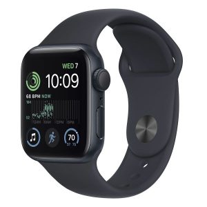 Apple Watch SE (2ª Geração) GPS 40mm Alumínio Meia-Noite c/ Bracelete Desportiva Meia-Noite